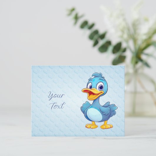 Carte postale Blue Duck (Debout devant)