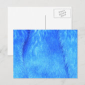 Carte postale Blue Faux (Devant / Derrière)