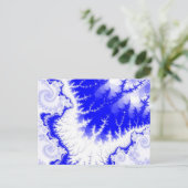 Carte postale Blue Feathered Star (Debout devant)