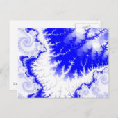 Carte postale Blue Feathered Star (Devant / Derrière)