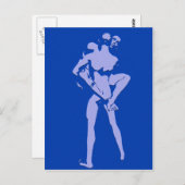 Carte Postale Blue Gay Love (Devant / Derrière)