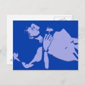 Carte Postale Blue Gay Love (Devant / Derrière)