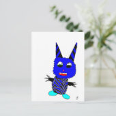 Carte Postale Blue Gremlin (Debout devant)