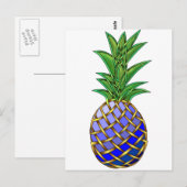 Carte Postale Blue Hawaiin (Devant / Derrière)