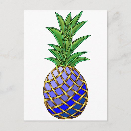 Carte Postale Blue Hawaiin (Devant)