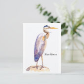 Carte postale Blue Heron (Debout devant)
