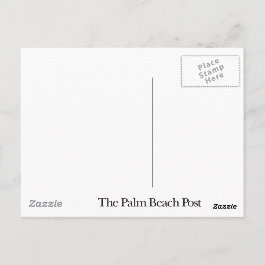 Carte postale Blue Heron (Dos)