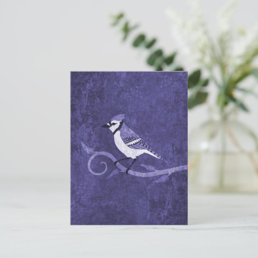 Carte postale Blue Jay (Debout devant)