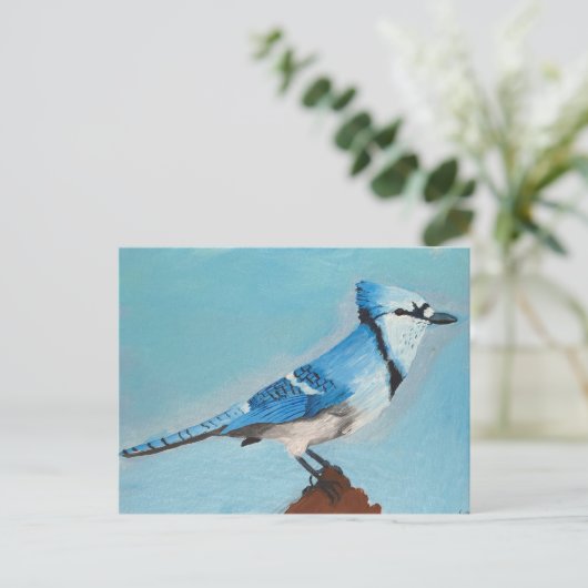 Carte postale Blue Jay (Debout devant)