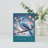 CARTE POSTALE " BLUE JAY " (Debout devant)