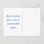 Carte postale Blue Jean (Dos)