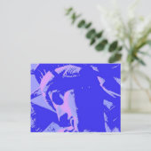 Carte Postale Blue Lady Liberty (Debout devant)