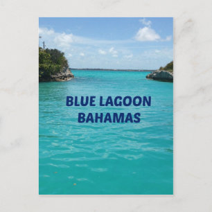 Carte Postale Blue Lagoon Bahamas