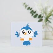 Carte Postale Blue Lil' Bird (Debout devant)