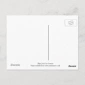 Carte postale Blue Lotus (Dos)