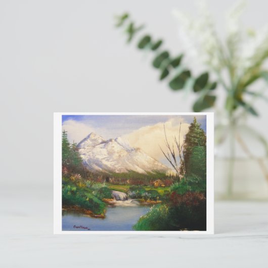 Carte postale Blue Mountain (Debout devant)