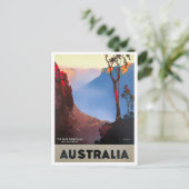 Carte Postale Blue Mountains Australie voyage vintage (Debout devant)