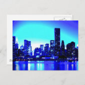 Carte Postale Blue New York (Devant / Derrière)