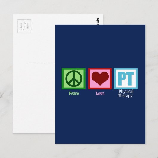 Carte Postale Blue PT (Devant / Derrière)