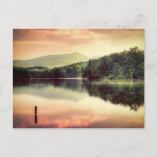 Carte Postale Blue Ridge Mountain Parkway au coucher du soleil