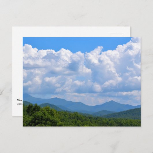Carte Postale Blue Ridge Mountains - (Devant / Derrière)
