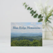 Carte Postale Blue Ridge Mountains Appalachian Photographie (Debout devant)