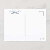 Carte Postale Blue Ridge Mountains Asheville Caroline du Nord (Dos)