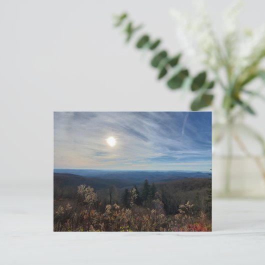 Carte Postale Blue Ridge Mountains Linn Cove Viaduc (Debout devant)