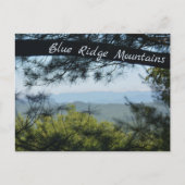 Carte Postale Blue Ridge Mountains North Carolina Photographie (Devant)