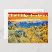 Carte Postale Blue Ridge Parkway (Devant / Derrière)