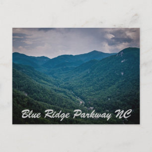 Carte Postale Blue Ridge Parkway NC