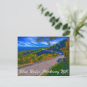 Carte Postale Blue Ridge Parkway NC (Debout devant)
