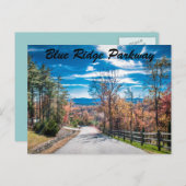 Carte Postale Blue Ridge Parkway NC (Devant / Derrière)