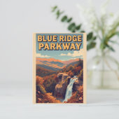 Carte Postale Blue Ridge Parkway Scenic Byway Virginia NC (Debout devant)