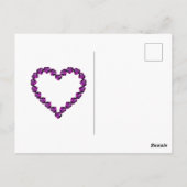 Carte Postale Blue Sapphire Love (Dos)