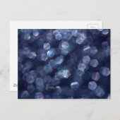 Carte Postale Blue Sparkle (Devant / Derrière)