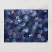 Carte Postale Blue Sparkle (Devant)