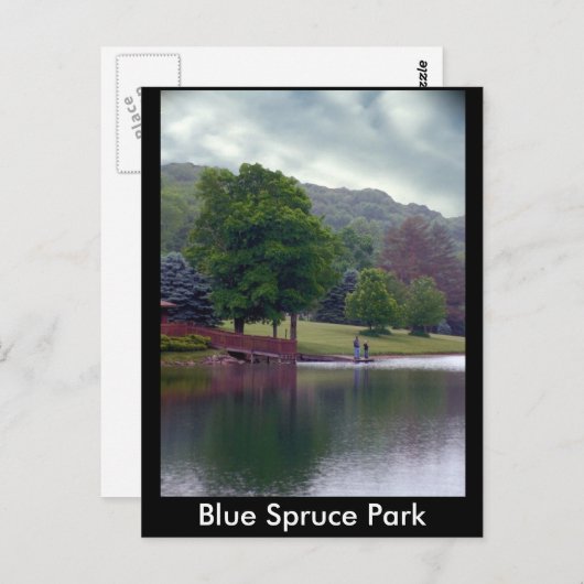 Carte Postale Blue Spruce Park (Devant / Derrière)
