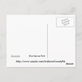 Carte Postale Blue Spruce Park #3 (Dos)