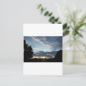 Carte Postale Blue Sunset Dreams (Debout devant)