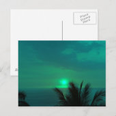 Carte postale Blue Sunset Sky (Devant / Derrière)