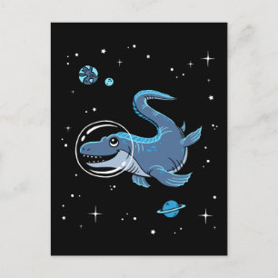 Carte Postale Blue Tylosaurus Dinos