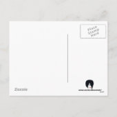 Carte postale Blue Valentine Hearts (Dos)