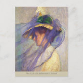 Carte Postale Blue Veil Edmund C Tarbell CC0669 Impressionnisme (Devant)