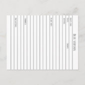 Carte Postale Blue Vervain Materia Medica Herbal Study Card (Dos)