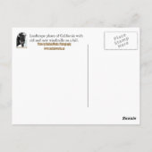 Carte postale Blue Wind (Dos)