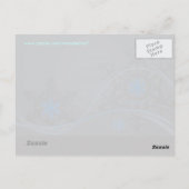 Carte postale Blue Winter (Dos)