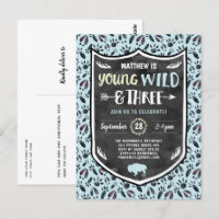 Blue Young Wild et Three Boys 3e fête d'anniversai