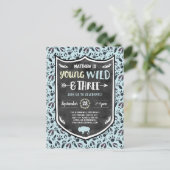 Carte Postale Blue Young Wild et Three Boys 3e fête d'anniversai (Debout devant)