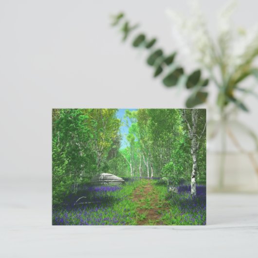 Carte postale Bluebell Light (Debout devant)